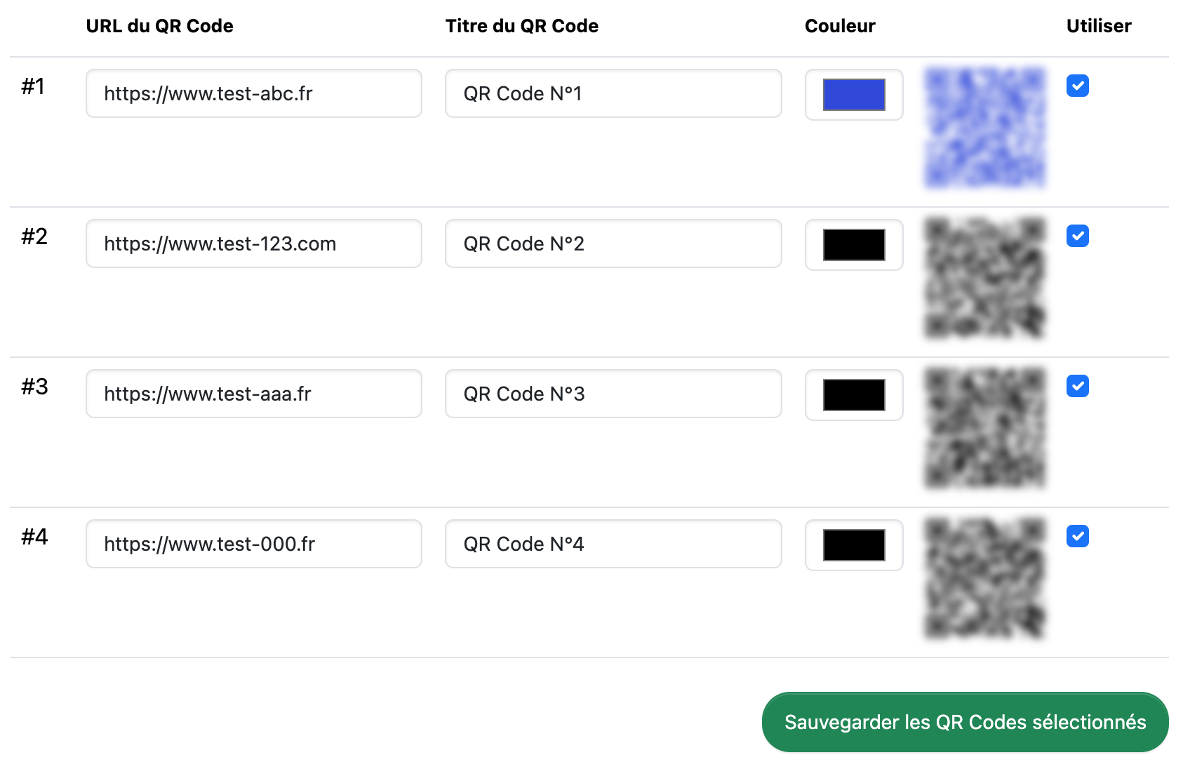 Générateur de QR Codes professionnels